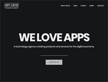 Tablet Screenshot of amplemind.com